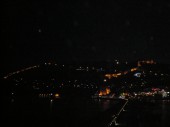 Alanya Hafenpromendae bei Nacht