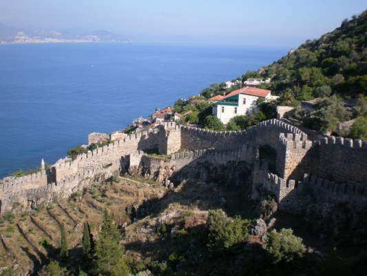 Alanya Festungsmauer