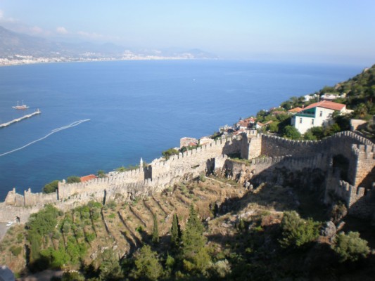 Alanya Festungsmauer