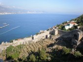 Alanya Festungsmauer